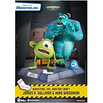 海外　Beast Kingdom モンスターズインク　 限定版 フィギュア モンスターズインク フィギュア 6体セット 箱あり 未開封品